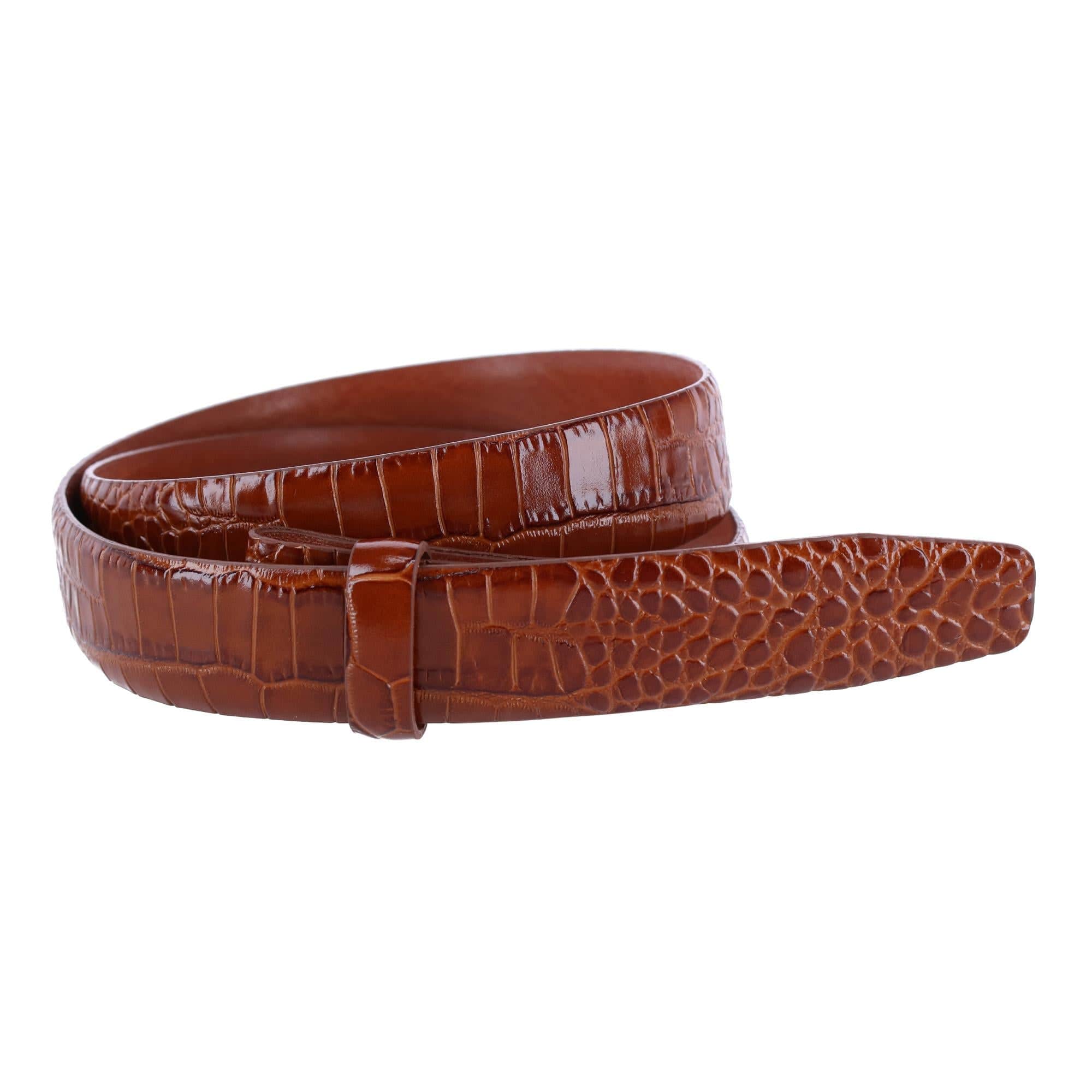 Gator Embossed 30mm Compression Belt Strap by Trafalgar Men's
