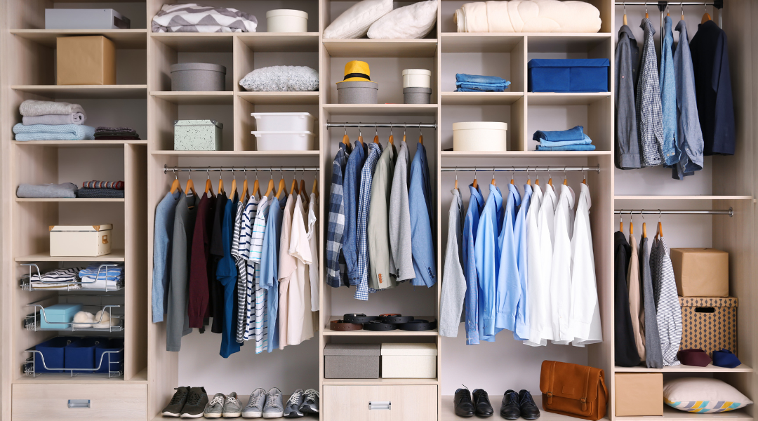 Organized closet