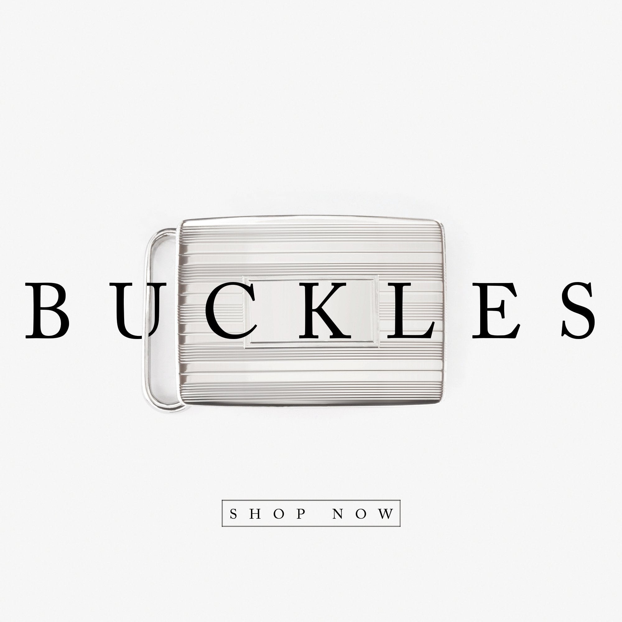 Buckles, shop now!