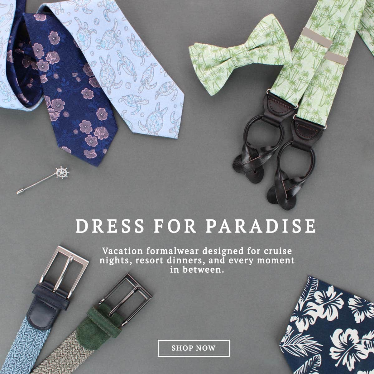 Dress for Paradise: Vacation formalwear designed for cruise nights, resort dinners, and every moment in between. Shop now!