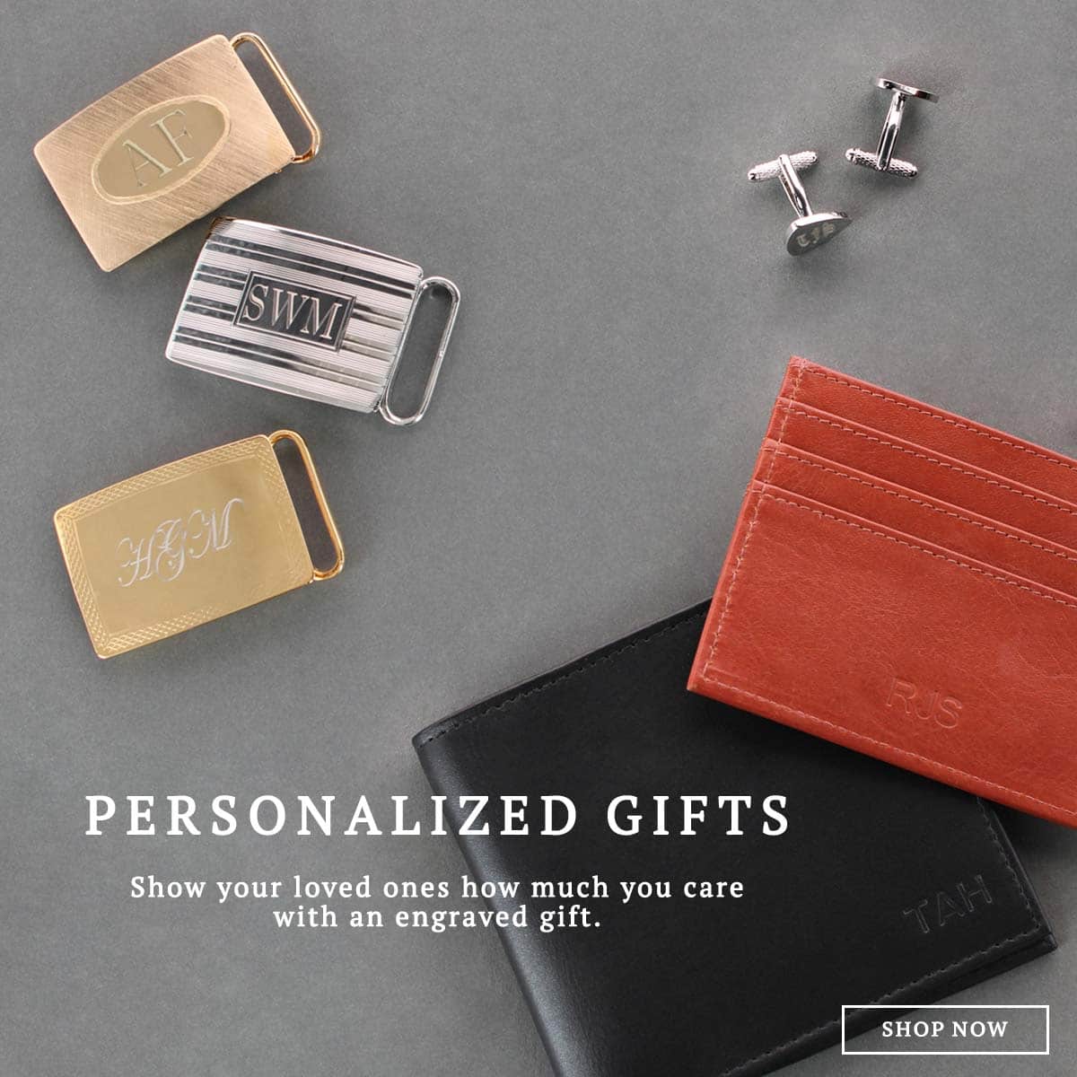 Personalized Gifts: Show your loved ones how much you care with an engraved gift. Shop now!