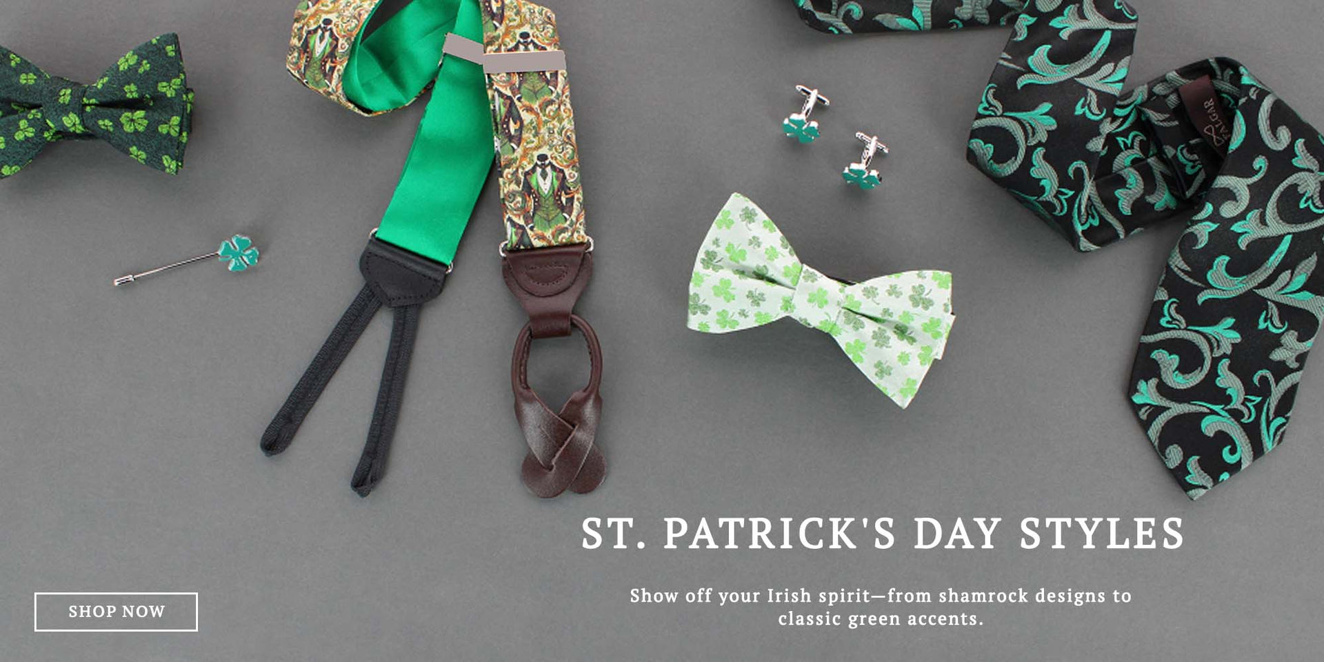 St. Patrick's Day Styles. Show off your Irish spirit—from shamrock designs to classic green accents. Shop now!