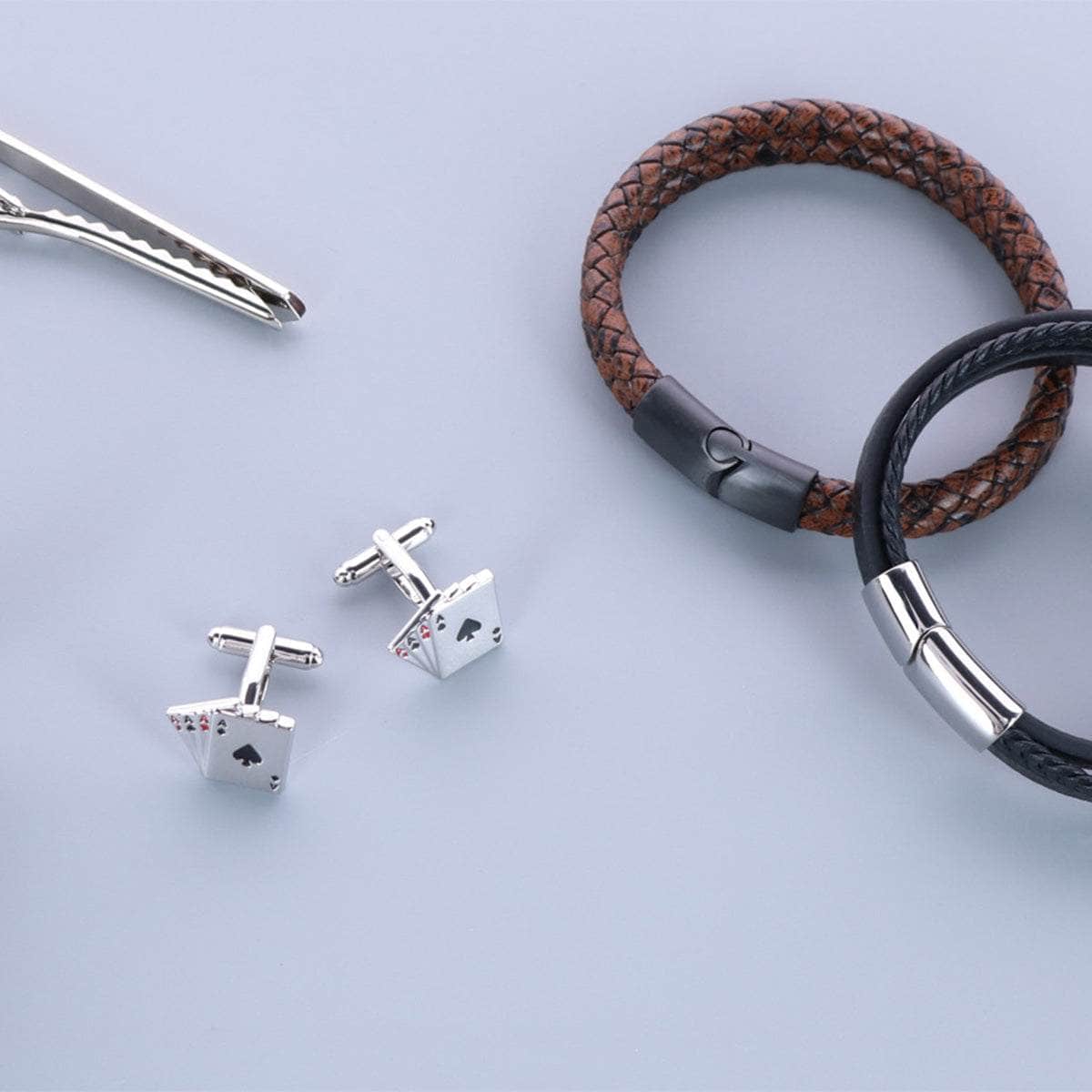 Men's Jewelry: Cufflinks, Tie Bars, Tie Tacks, Bracelets, and More! 