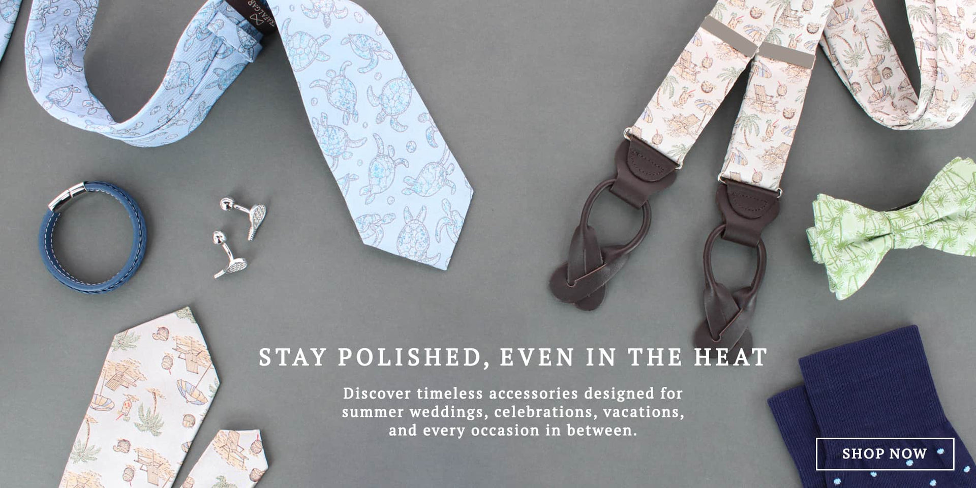 Stay polished even in the heat. discover timeless accessories designed for summer weddings, celebrations, vacations and every occasion in between