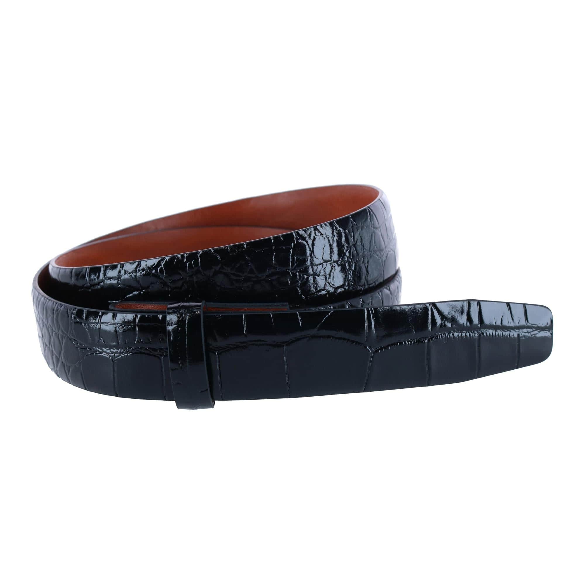 Gator Embossed 30mm Compression Belt Strap - Black