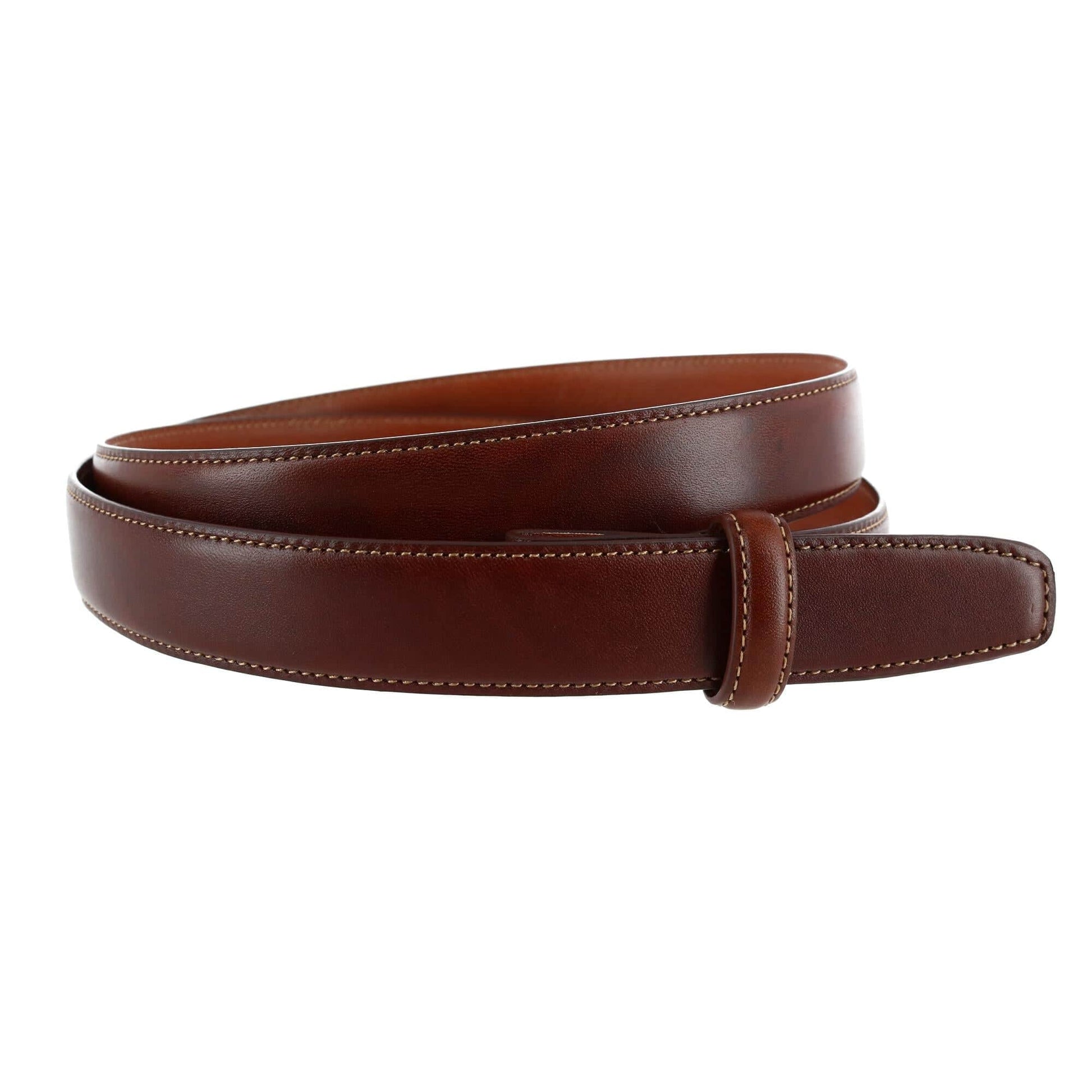 Cortina Leather 25mm Compression Belt Strap - Honey Maple