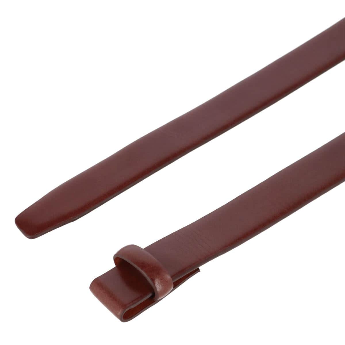 Cortina Leather 30mm Compression Belt Strap - Mahogany