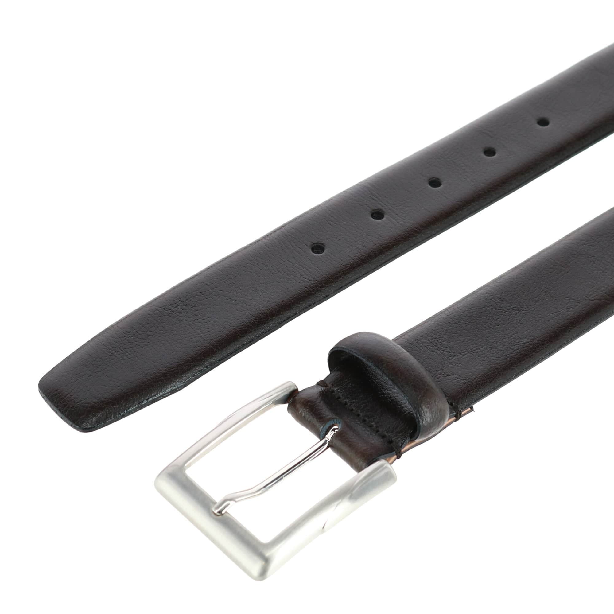 Rafferty 35mm Italian Leather Dress Belt by Trafalgar Men's