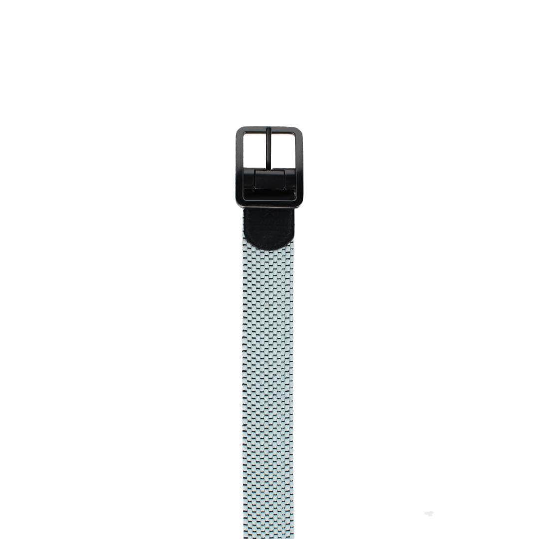 Alejandro Black Stripes & White Reversible Braided 35MM Golf Belt - Black Stripes and White