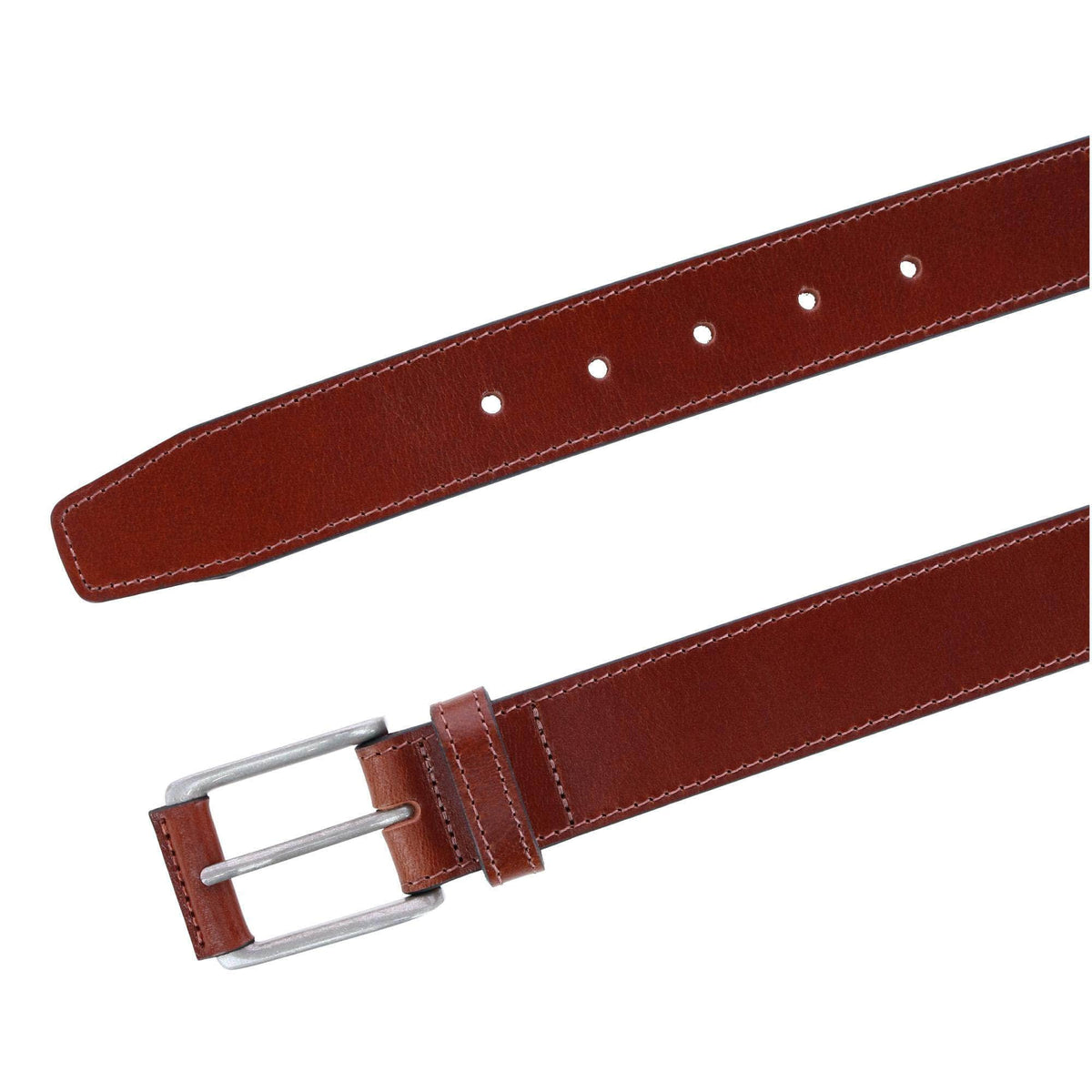 Wyatt 35mm Genuine Leather Casual Jean Belt - Tan