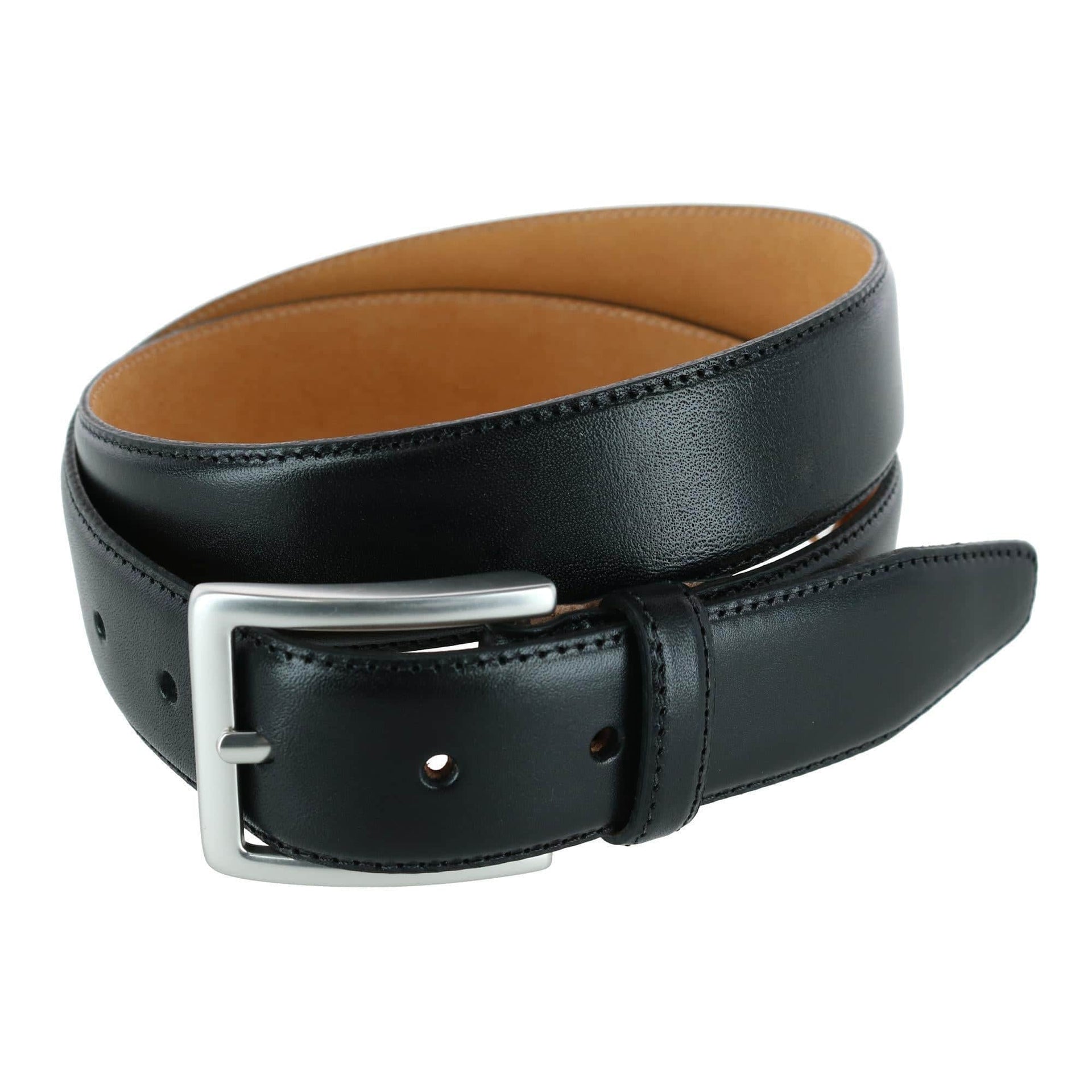 Trafalgar Men's Orion Smooth Calfskin 35mm Dress Belt, Black, 40, Leather Trafalgar Men's Orion Smooth Calfskin 35mm Dress Belt, Black, 40, Leather