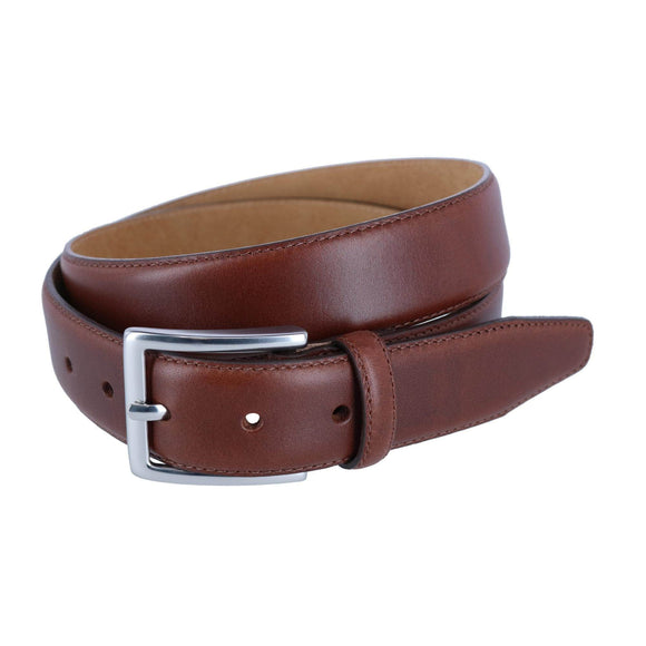 Orion Smooth Calfskin 35mm Dress Belt by Trafalgar Men's Accessories