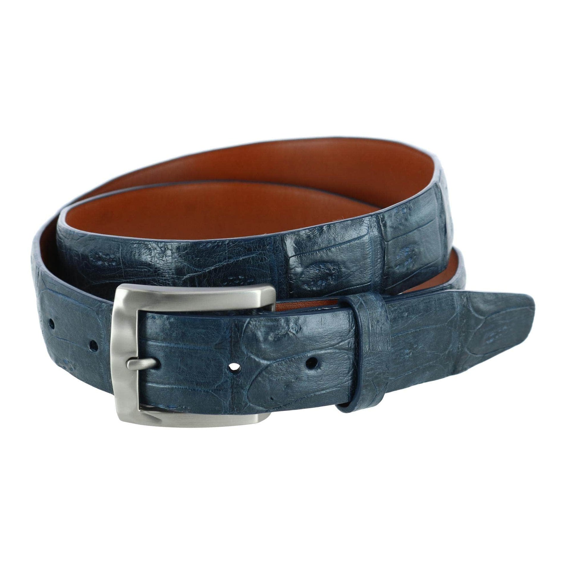 Windham 35mm Genuine Matte Crocodile Tail Belt