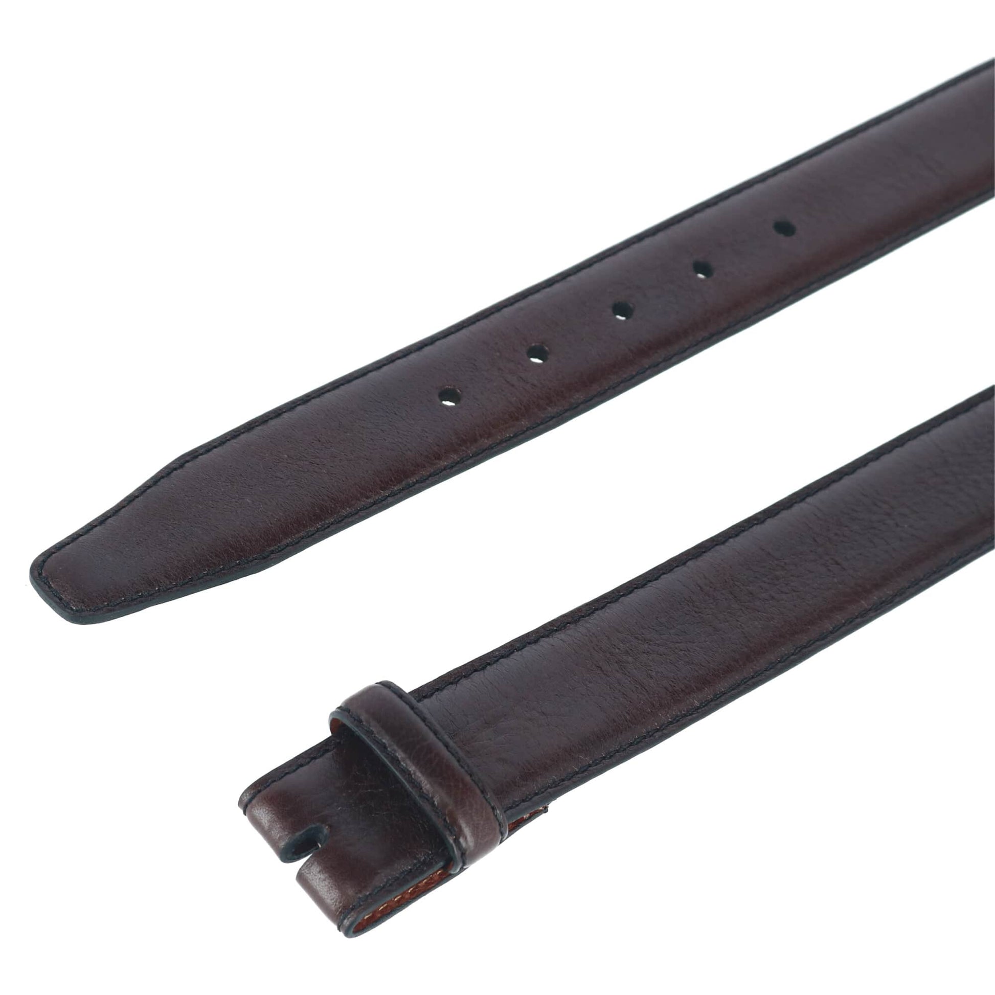 Pebble Grain Leather 35mm Harness Belt Strap - Brown