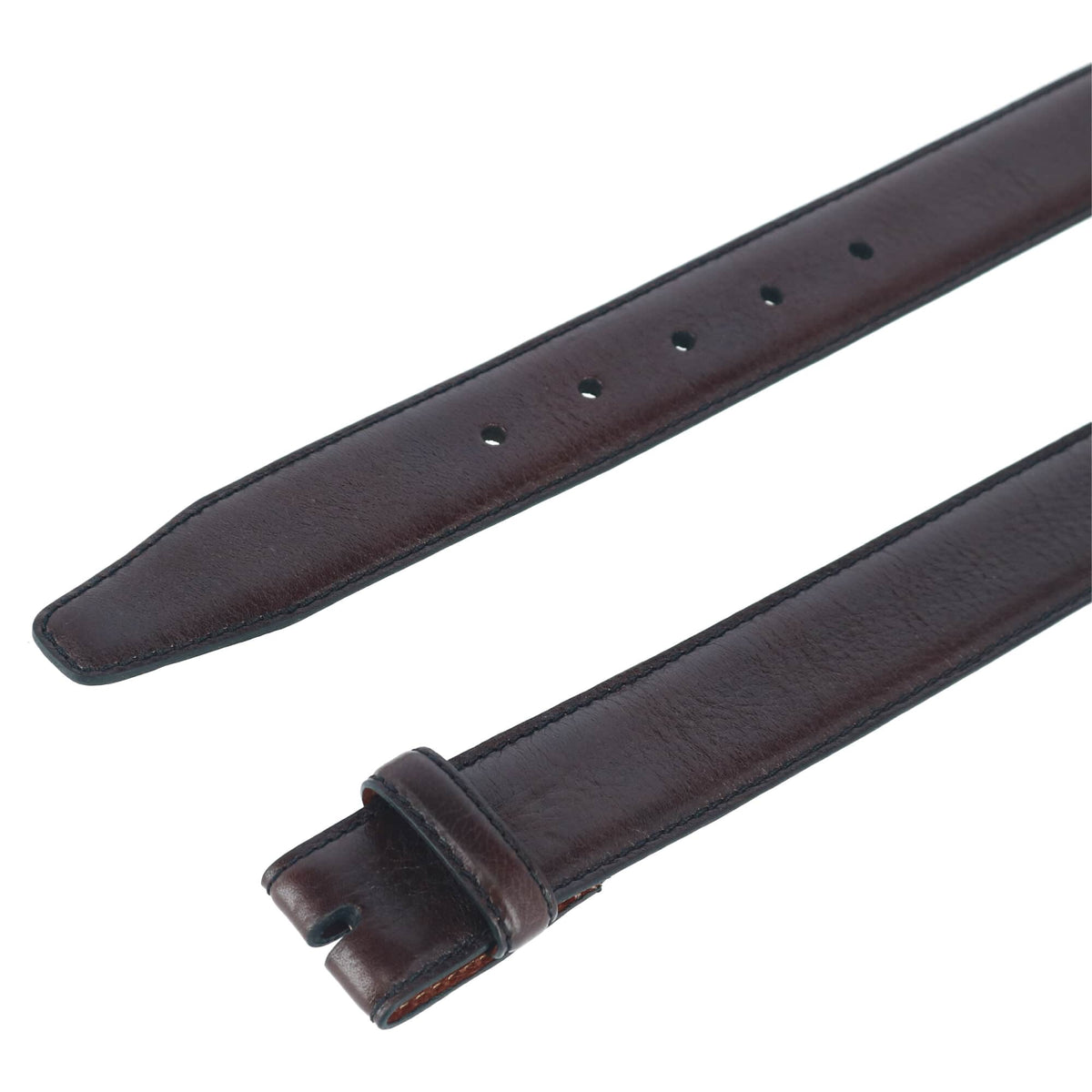 Pebble Grain Leather 35mm Harness Belt Strap - Brown