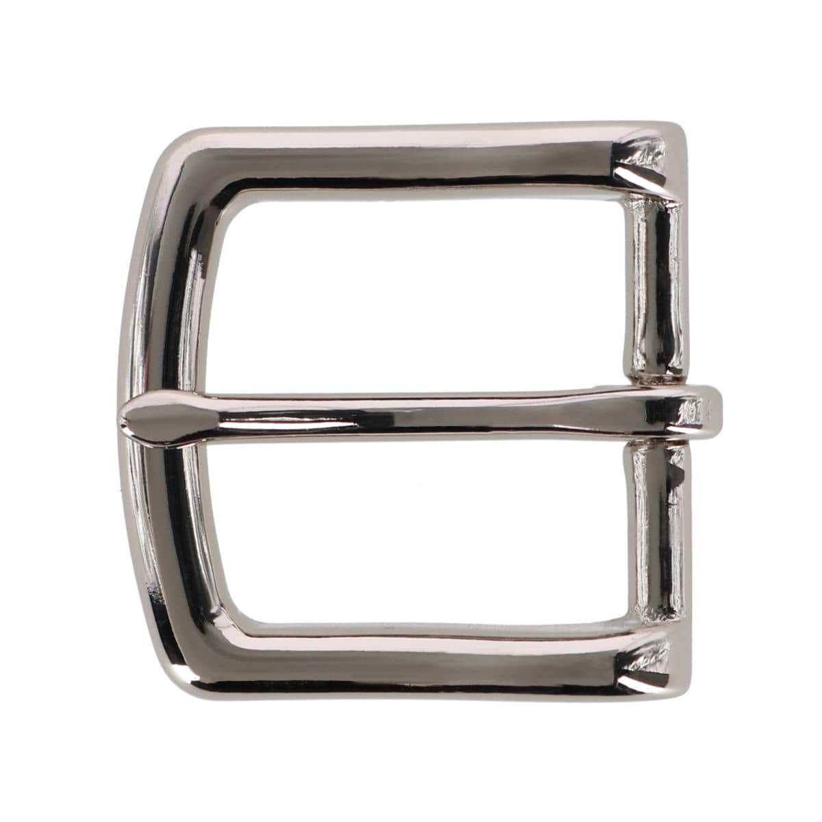 32mm Solid Brass Polished Single Prong Buckle