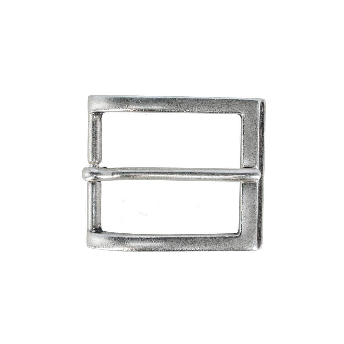 35mm Solid Brass Italian Arched Rectangular Harness Belt Buckle