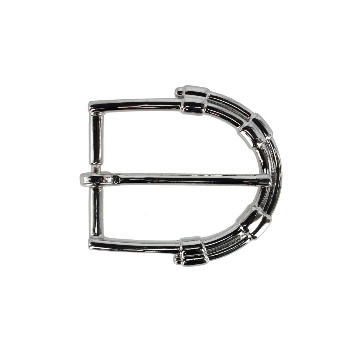 35mm Italian Solid Brass Mini-Horseshoe Harness Belt Buckle
