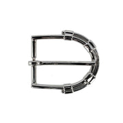 35mm Italian Solid Brass Mini-Horseshoe Harness Belt Buckle