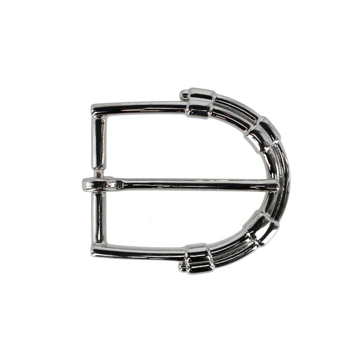 35mm Italian Solid Brass Mini-Horseshoe Harness Belt Buckle