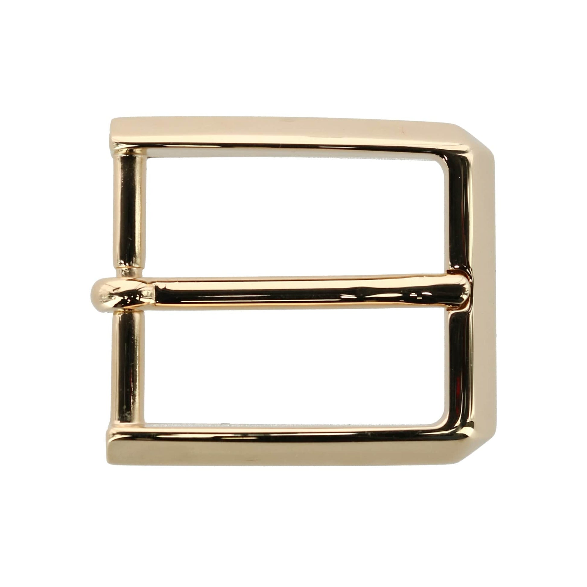 30mm Angled Harness Belt Buckle - Gold