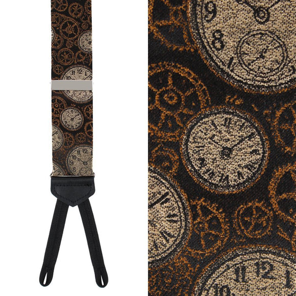 Horologe Novelty Silk Formal End Braces