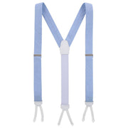 Light Blue with Polka Dots