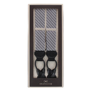 Grey with White Stripe