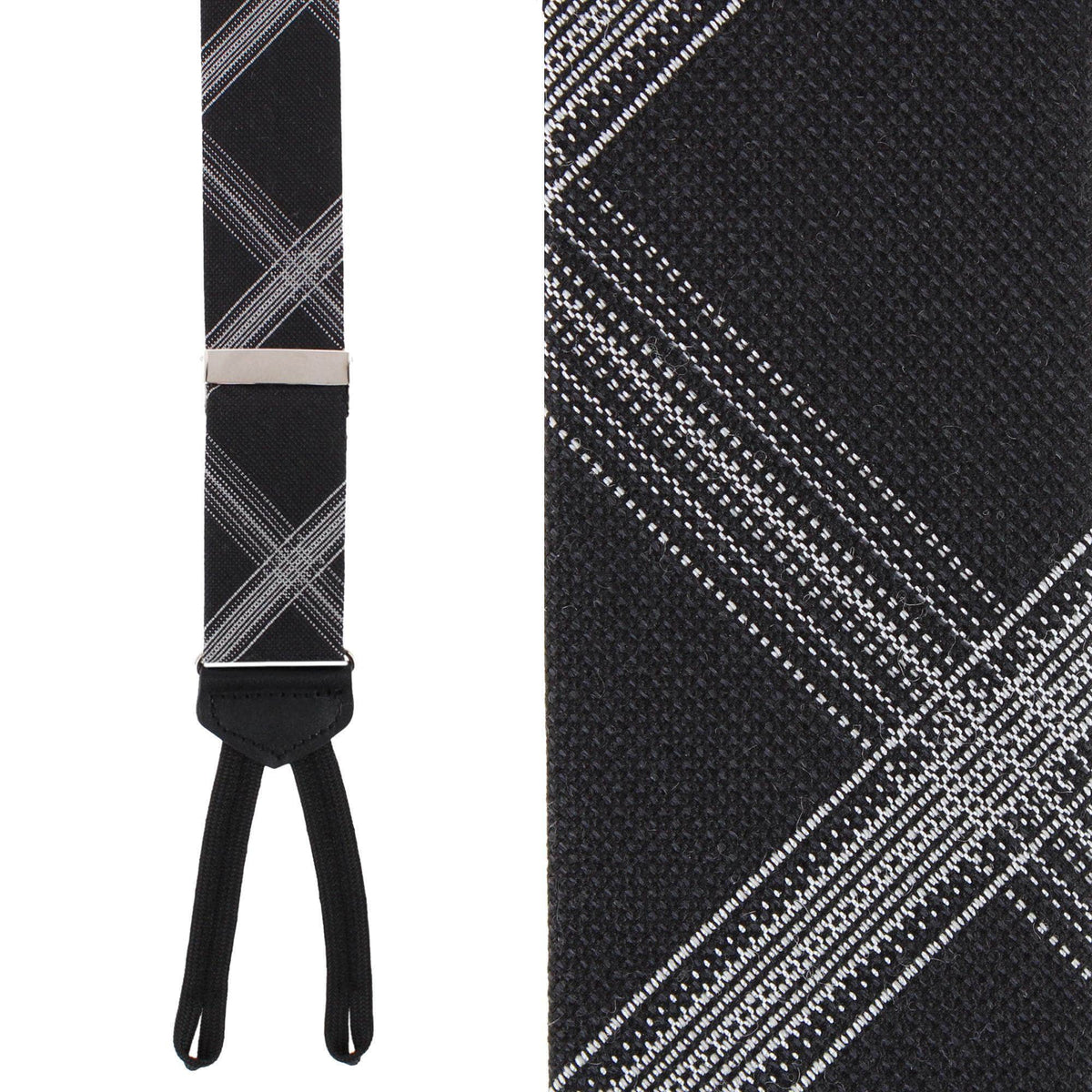 Boswell Business Patterned Wool Blend Formal End Braces
