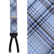 Leander Multi Striped Business Wool Blend Formal End Braces