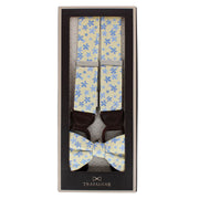 Yellow with Light Blue