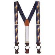 Navy Blue and Gold