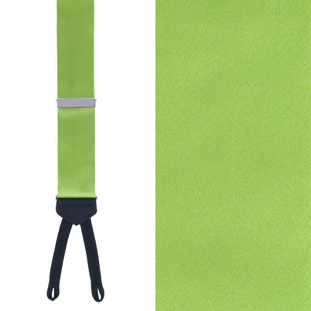 Sutton Solid Color Silk Formal End Braces by Trafalgar Men's