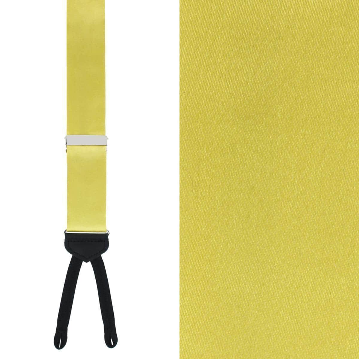 Sutton Solid Color Silk Formal End Braces 35mm Y-Back by Trafalgar