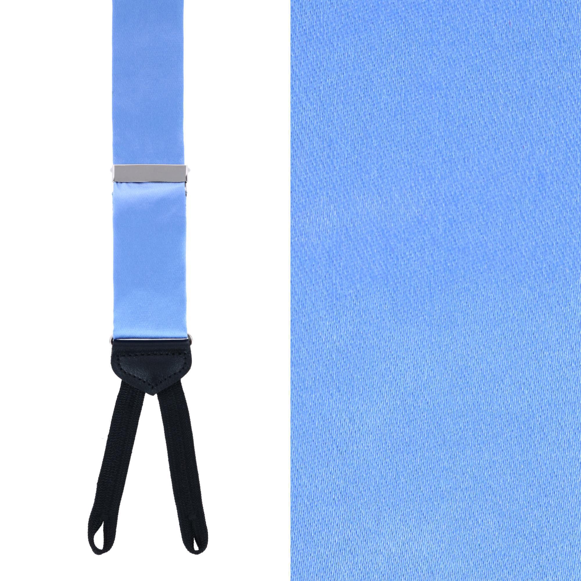 Sutton Solid Color Silk Formal End Braces 35mm Y-Back