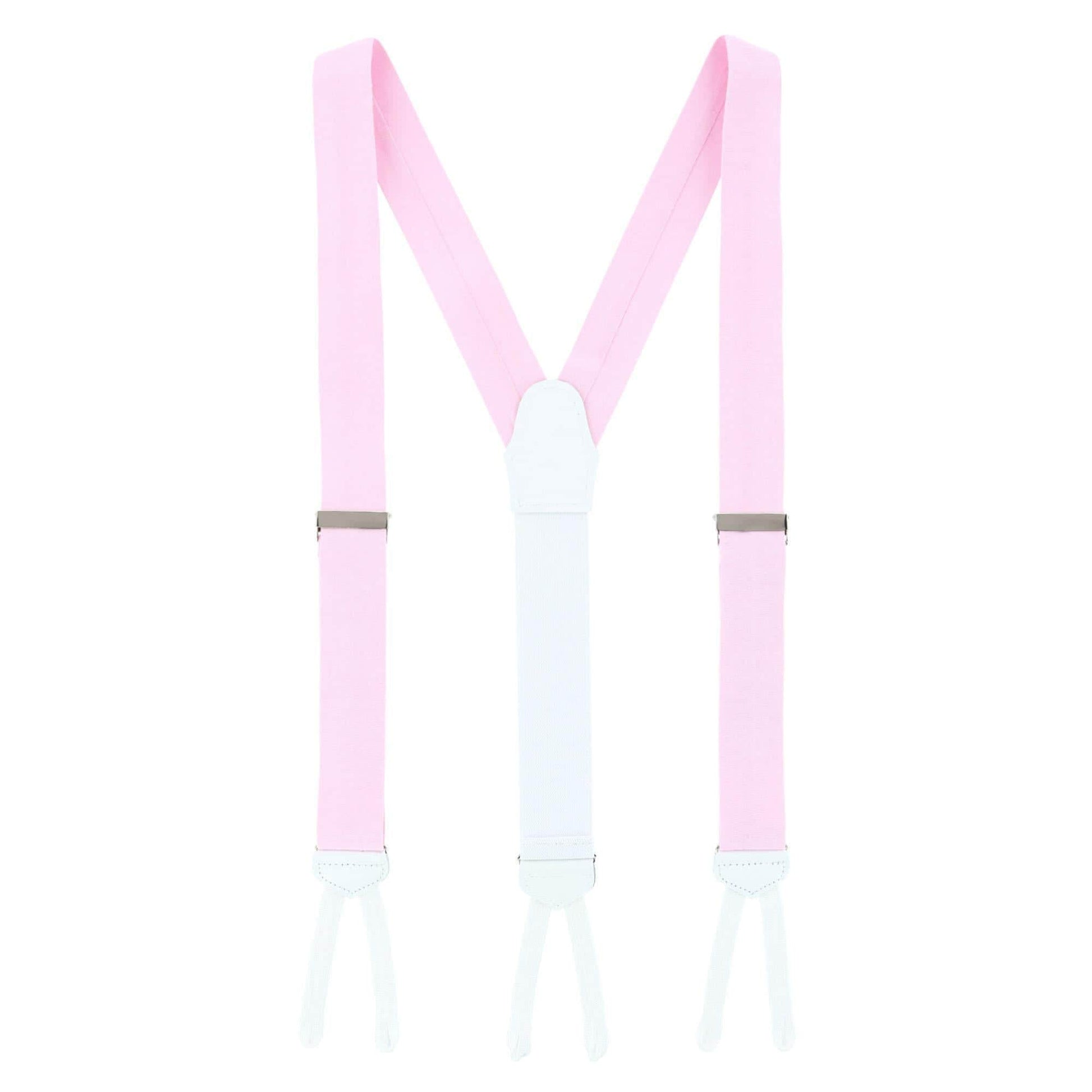 Louisville Chambray Formal End Braces - Pink