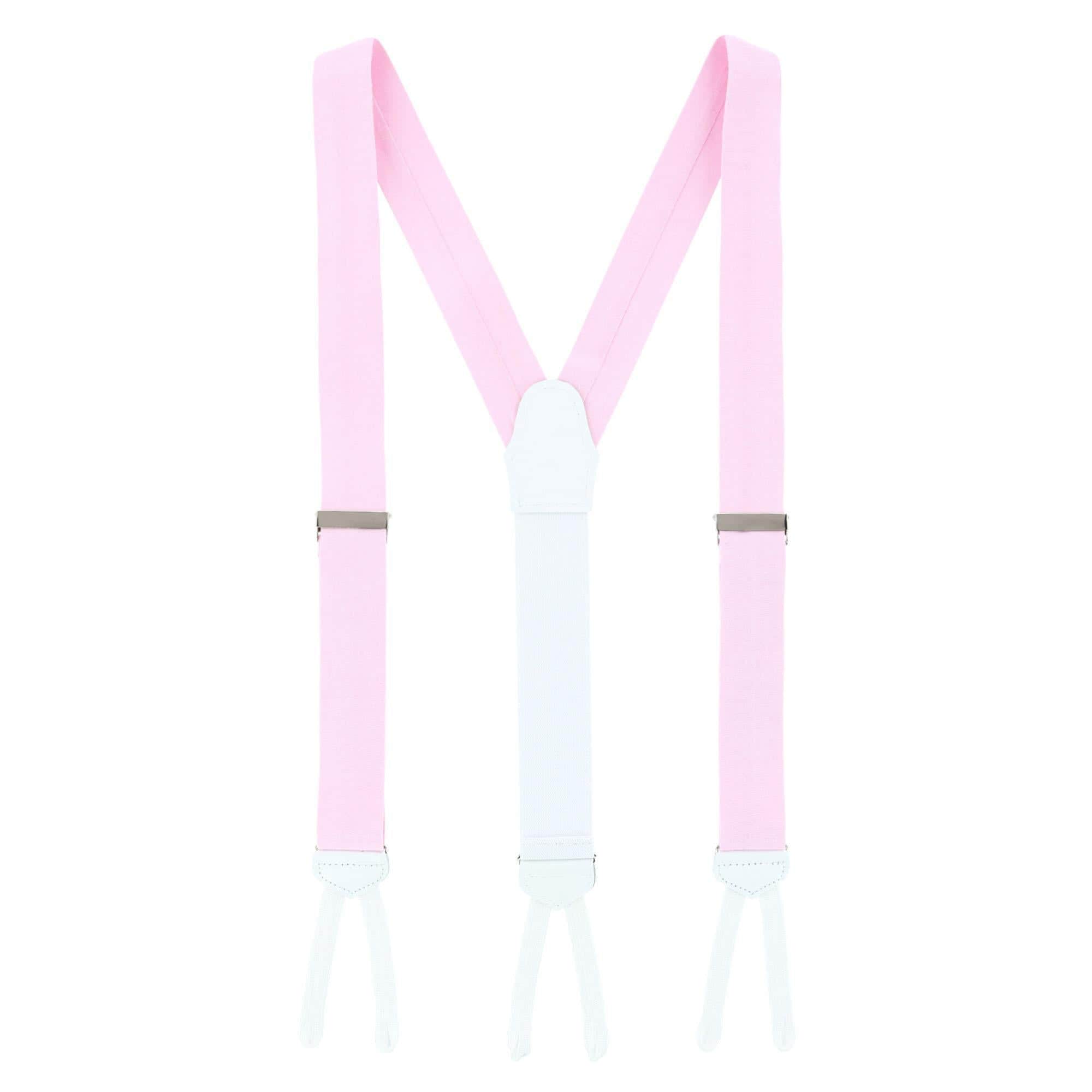 Louisville Chambray Formal End Braces - Pink