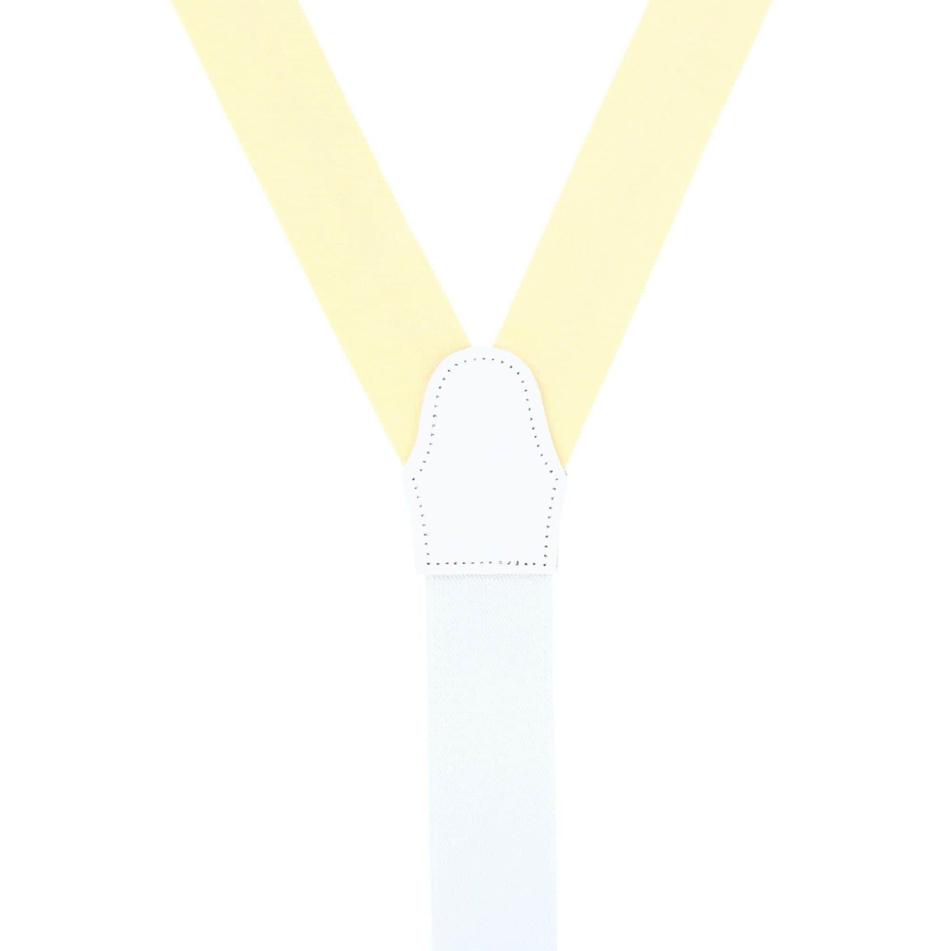 Louisville Chambray Formal End Braces - Yellow