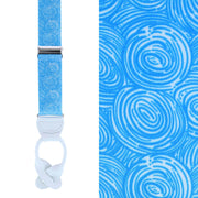 The Painter's Fantasy Silk Button End Braces