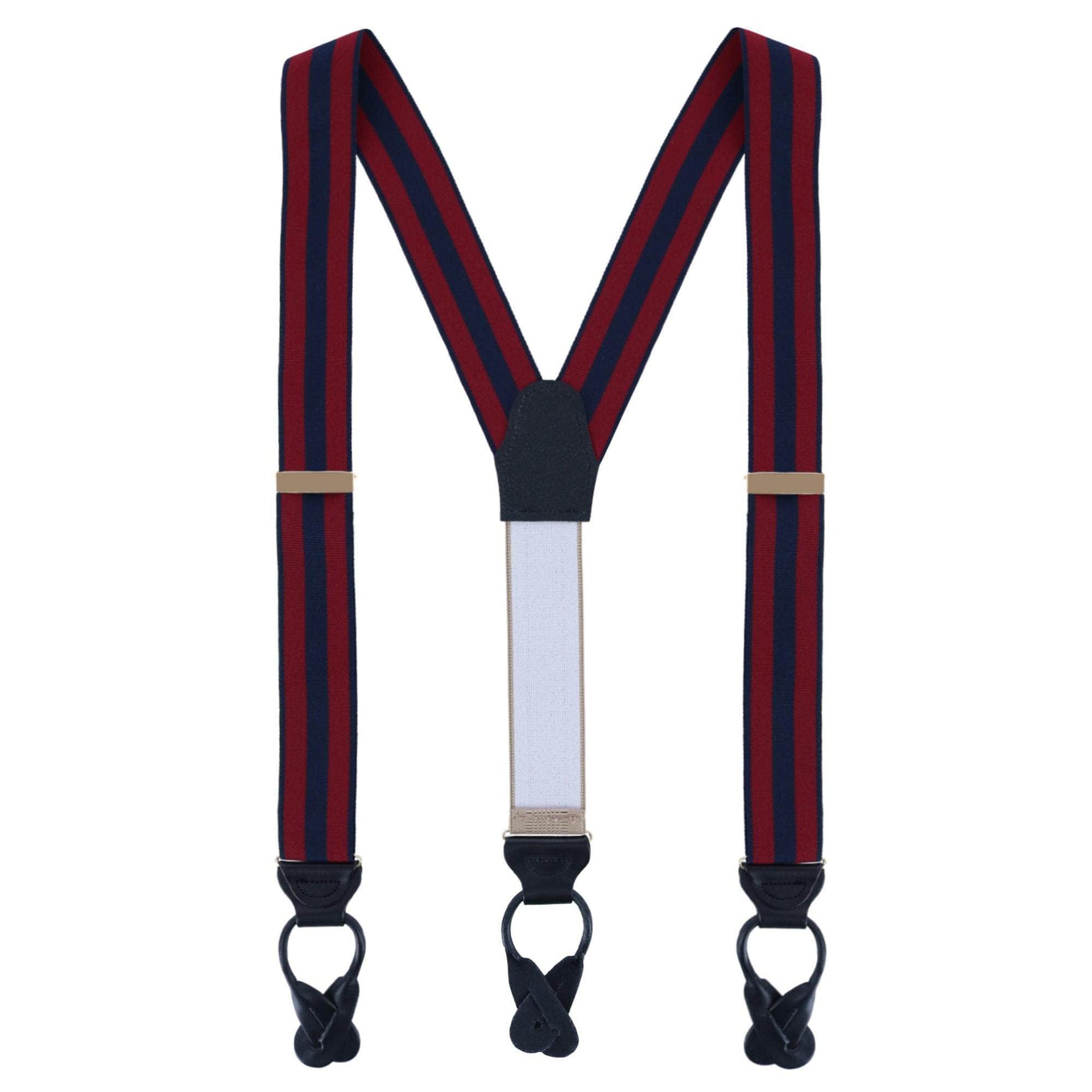 Burgundy and Navy