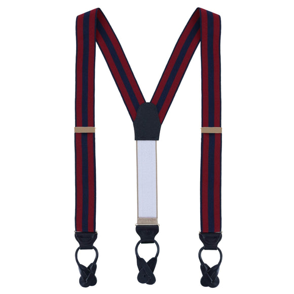 Burgundy and Navy