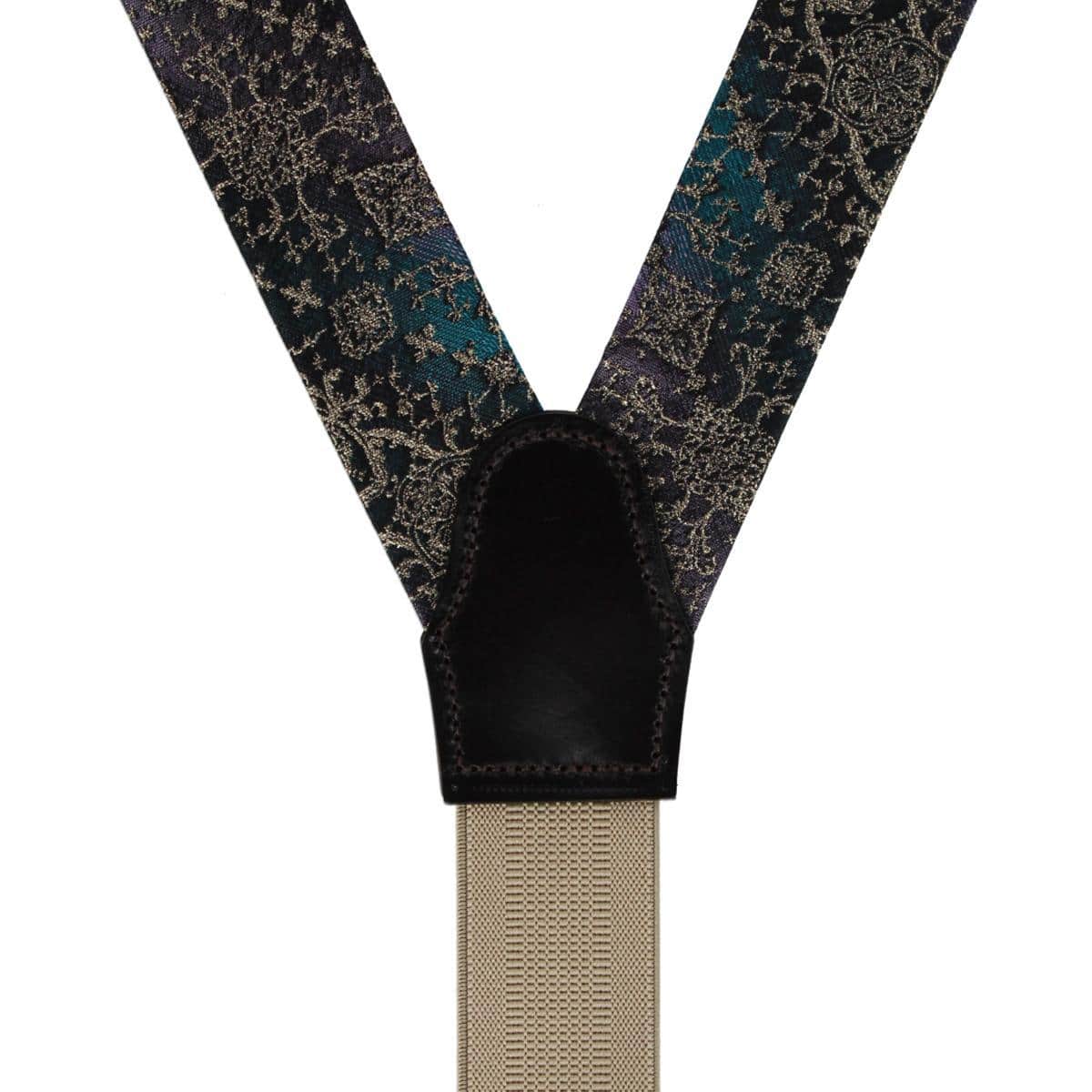 The Spellbound Brocade Silk Button End Novelty Brace - Multiple