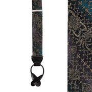 The Spellbound Brocade Silk Button End Novelty Brace