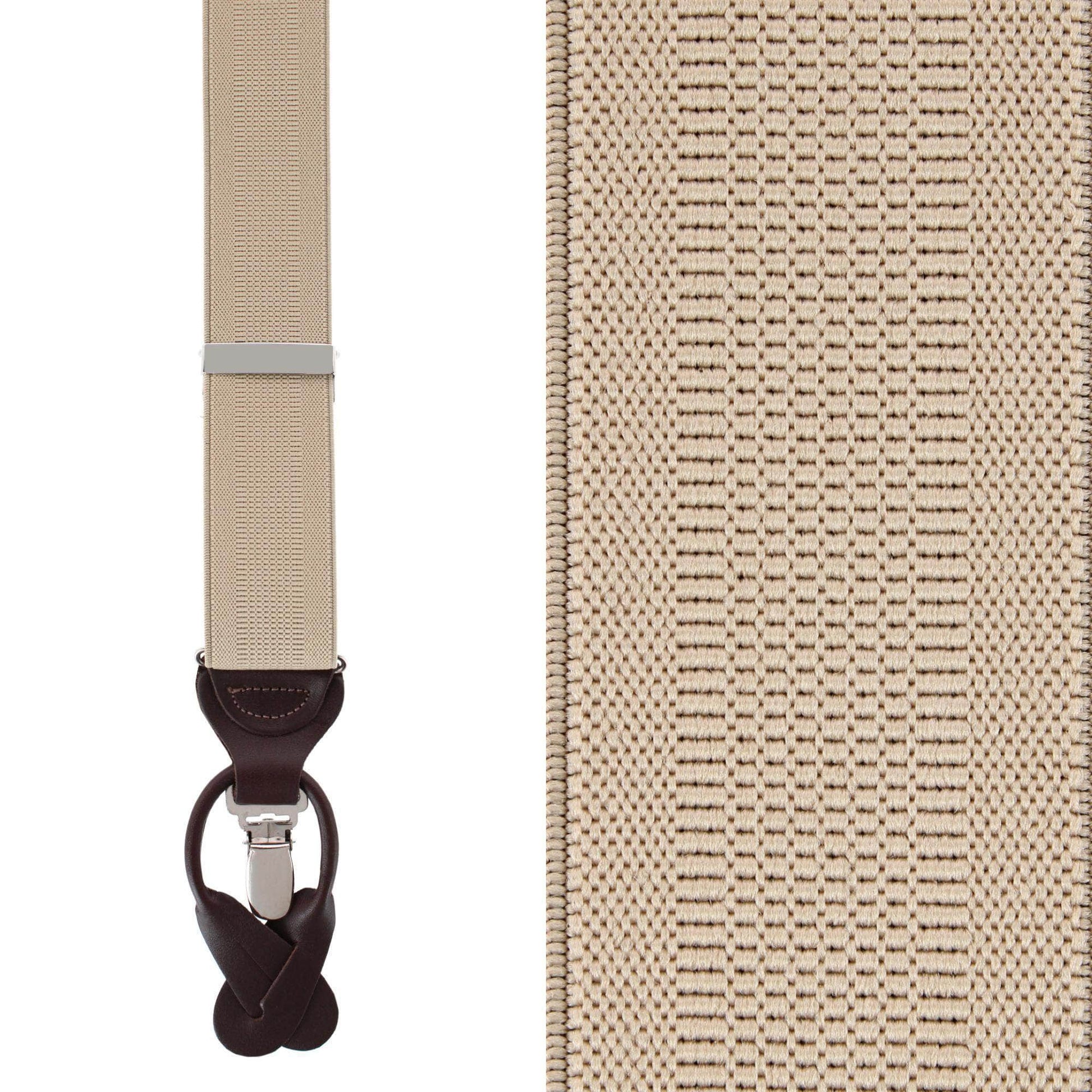 Classic Solid Color Convertible Braces 35mm Elastic