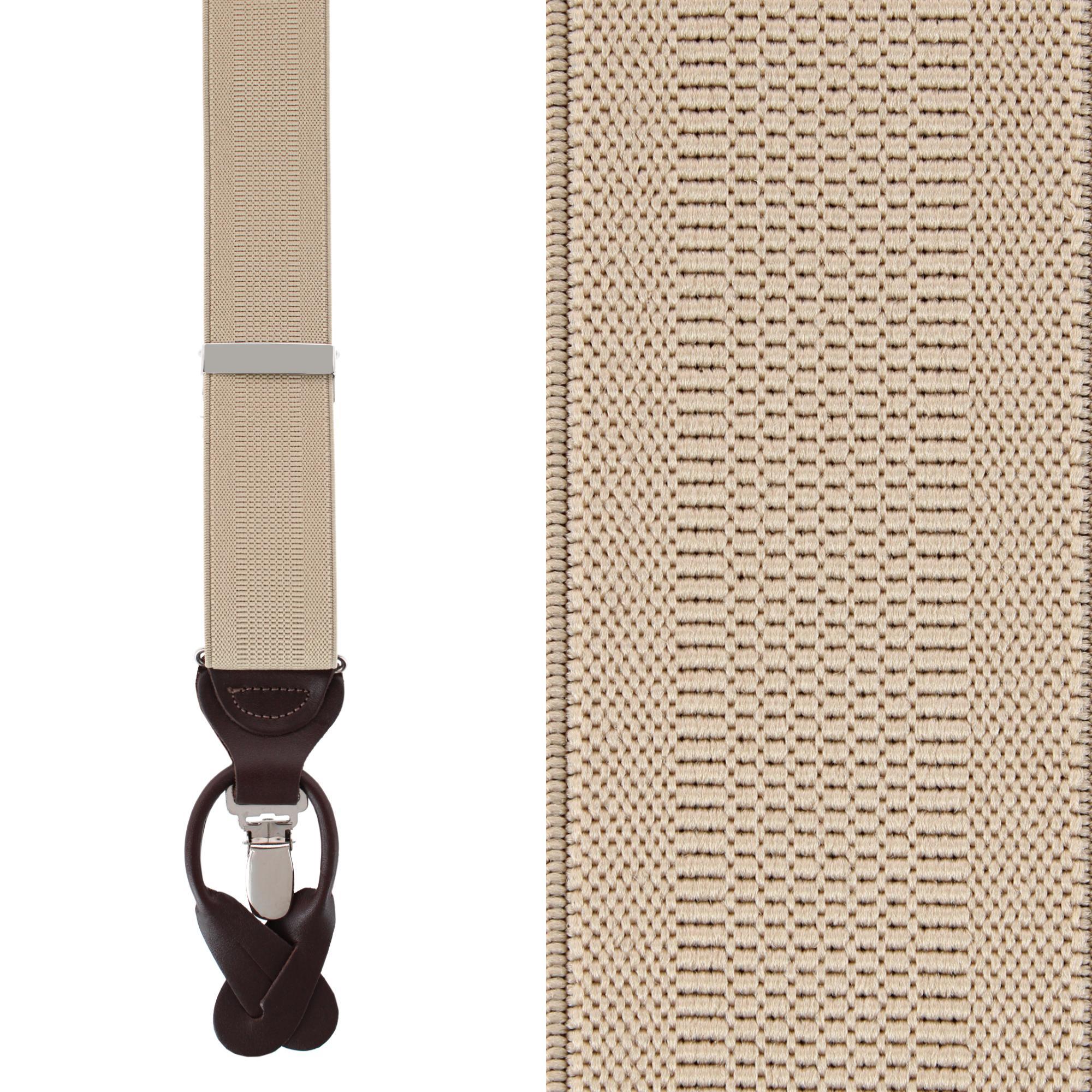 Classic Solid Color Convertible Braces 35mm Elastic