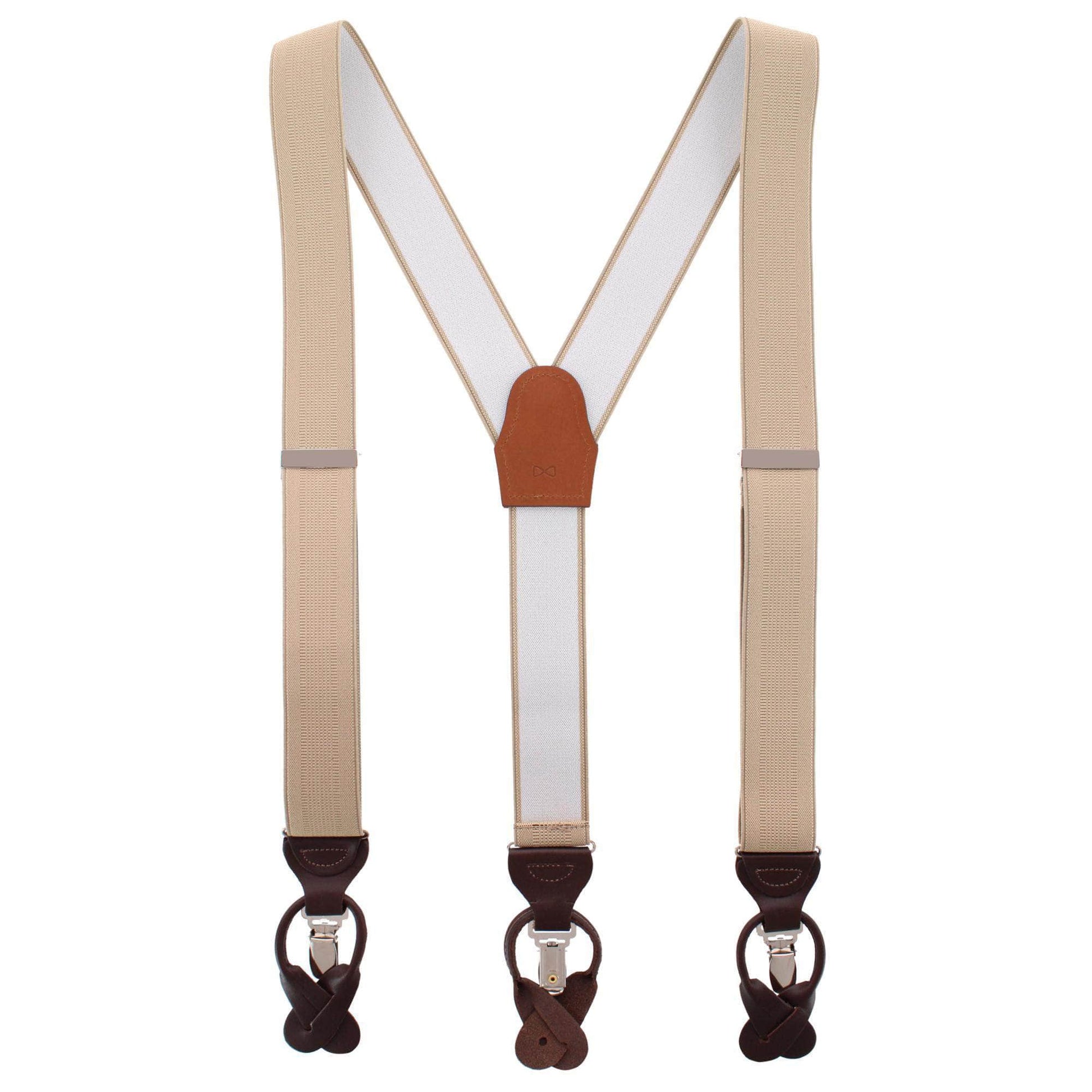 Classic Solid Color Convertible Braces 35mm Elastic