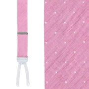 Light Pink with Polka Dots