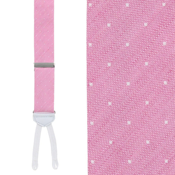 Light Pink with Polka Dots