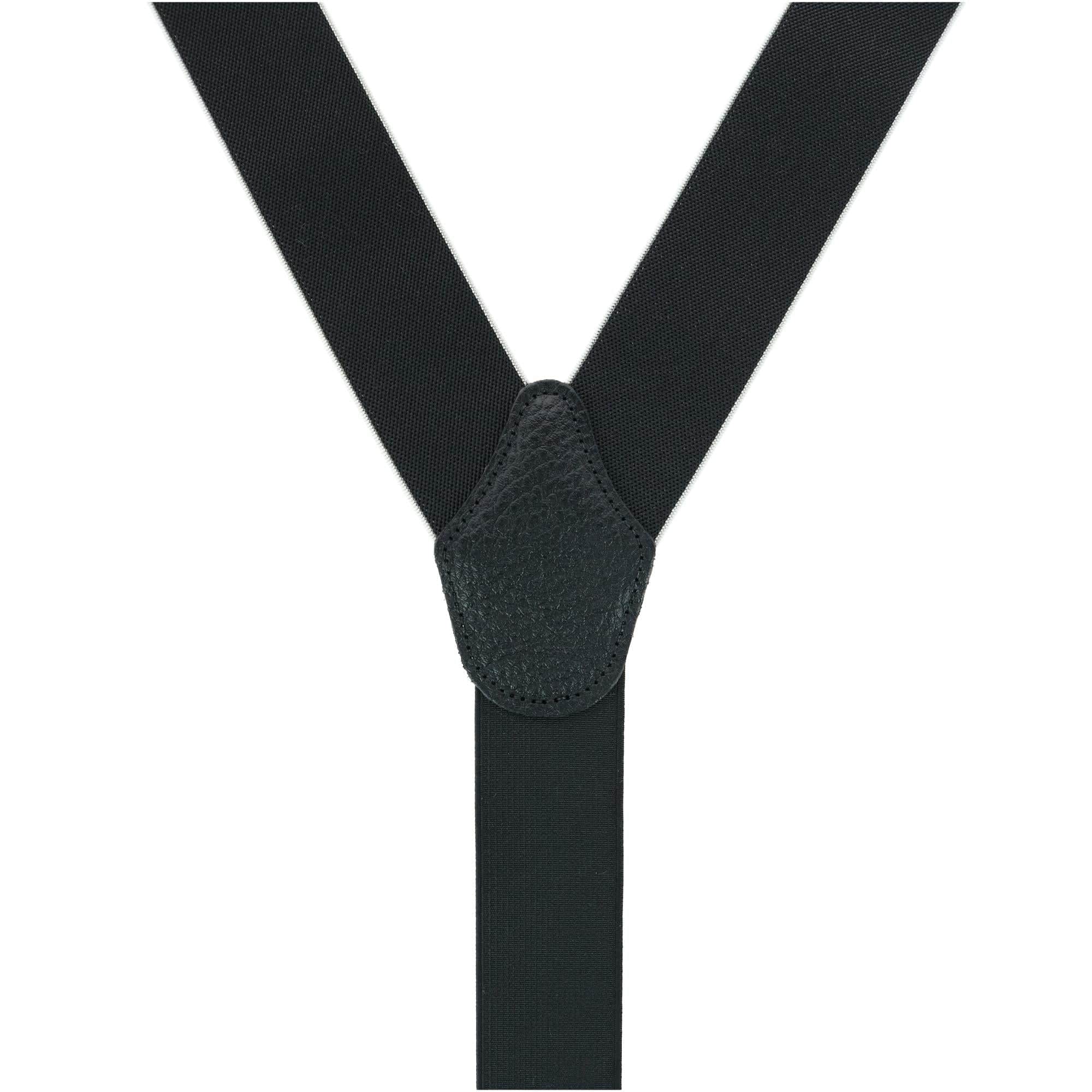 Big & Tall Maddox 35mm Convertible Braces - Black
