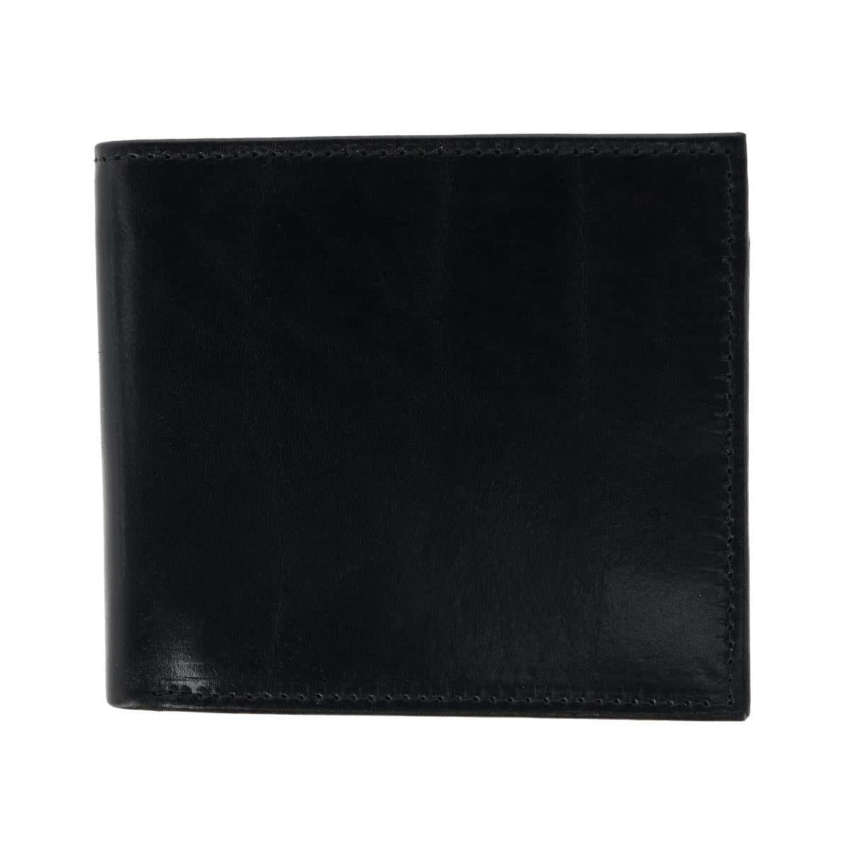 Cabot Cortina Bi-Fold Leather Wallet - Black